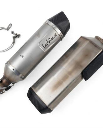 Transalp 700 originale + LeoVince LV One EVO 