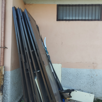 Porte nuove in ferro per garage