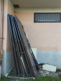 Porte nuove in ferro per garage