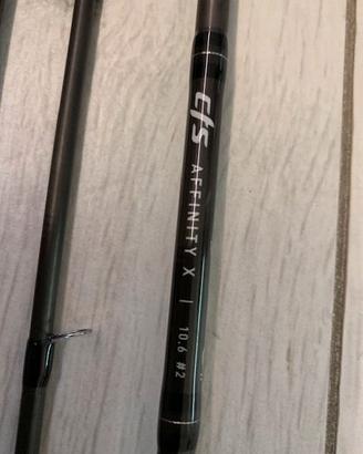 Canna da mosca CTS Affinity X 10,6 piedi coda 2