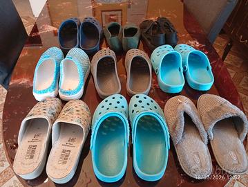 ciabatte modelli vari numero 39