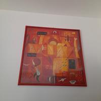 Grande poster soggetto astratto 