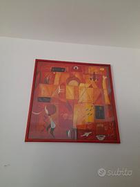 Grande poster soggetto astratto 