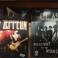 DVD Clash e led zeppelin live 