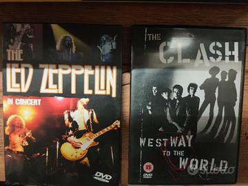 DVD Clash e led zeppelin live 