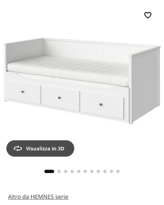 Ikea Hemnes + 2 Materassi