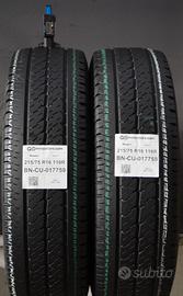 2 pneumatici barum 215/75 r16 116r cu17759