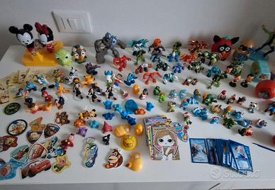 Lotto gormiti sorprese kinder mcdonald 