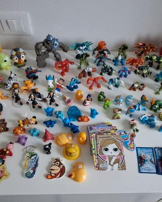 Lotto gormiti sorprese kinder mcdonald 