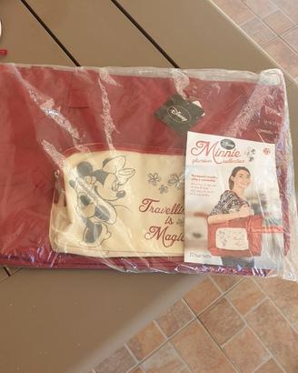Borsone da viaggio pieghevole linea minnie glamour