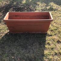 fioriere in plastica da giardino, vasi , testa