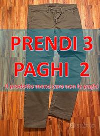 Pantalone Marrone Massimo Rebecchi tg 34/48