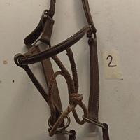 cavezza in cuoio per cavallo