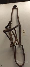 cavezza in cuoio per cavallo