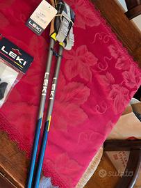 BASTONCINI NORDIC LEKI Speed Pacer Lite blu NUOVI