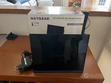 Netgear D6200-100PES AC1200 Mbps WiFi Modem Router
