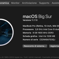 Mac Book Pro Retina 13'