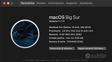 Mac Book Pro Retina 13'