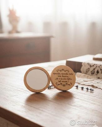 Specchietto beauty da borsa personalizzabile