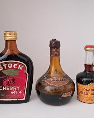 Lotto 5 mignon d'epoca vintage liquori collezione