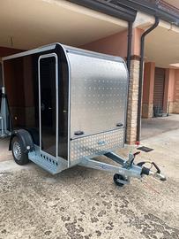 Carrello porta bici/moto chiuso