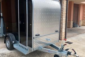 Carrello porta bici/moto chiuso