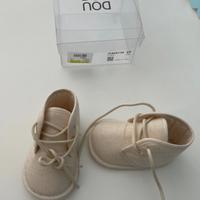 Scarpe beige neonato