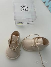 Scarpe beige neonato