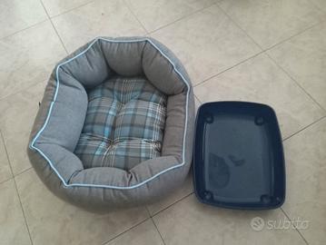 cuccia + lettiera 