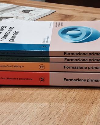 Libri  Alpha test - Facoltà formazione primaria