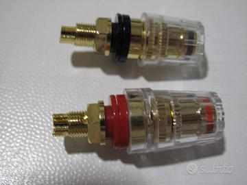 Connettori rosso-nero per singolo altoparlante HiF