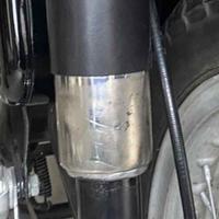 Coppia ammortizzatori e collettori Gilera B300