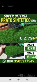 Prato sintetico drenante 10mm €2.79mq