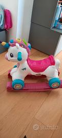 unicorno a dondolo clementoni