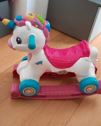 unicorno a dondolo clementoni