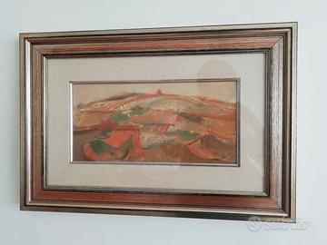 Quadro di Guido Tavagnacco "Paesaggio spagnolo"