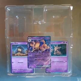 pokemon 151 carte promo alakazam kadabra abra