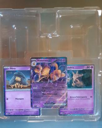 pokemon 151 carte promo alakazam kadabra abra