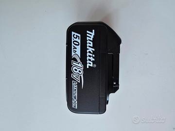 batteria Makita 18V 5Ah Li-Ion Nuova 