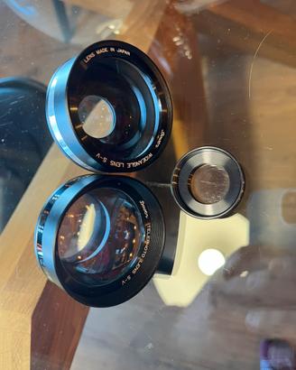 Teleconverter granangolo e teleobiettivo 24 32 mm