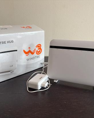 Modem fibra WindTre hub