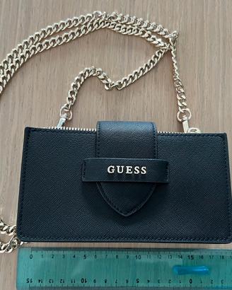 Micro borsa a tracolla Guess con catena removibile