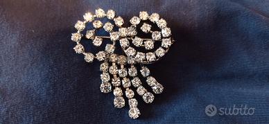 spille bijoux con strass