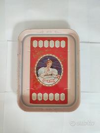 VASSOIO COCA COLA Calendario 1900 Anniversario