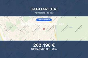 Immobile in asta di 160 m² con box auto a Cagliari