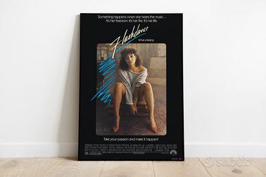 Poster Locandina Film "Flashdance"