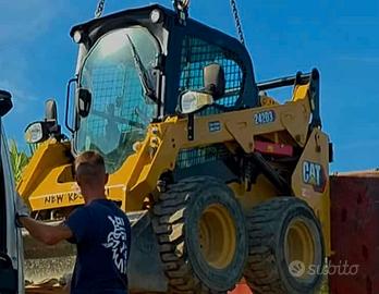 Minipala 35ql targata Caterpillar 242D3 con 340ore