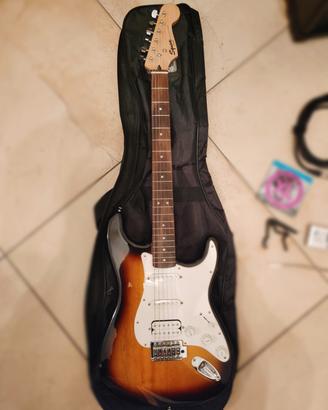 Chitarra elettrica Squire + accessori 