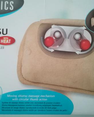 Cuscino riscaldato con motore x massaggi cervicale