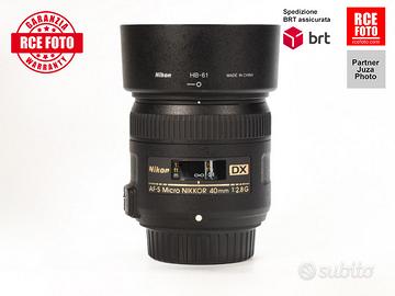 Nikon AF-S DX 40 F2.8 G Micro (Nikon)